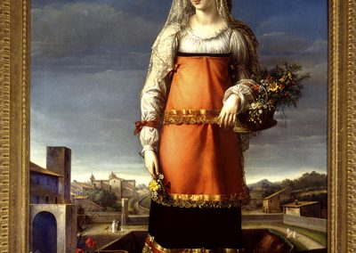 Carlotta Bonaparte in costume da contadina